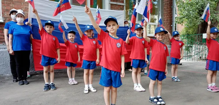 Флешмоб Молодая Россия МБДОУ № 150