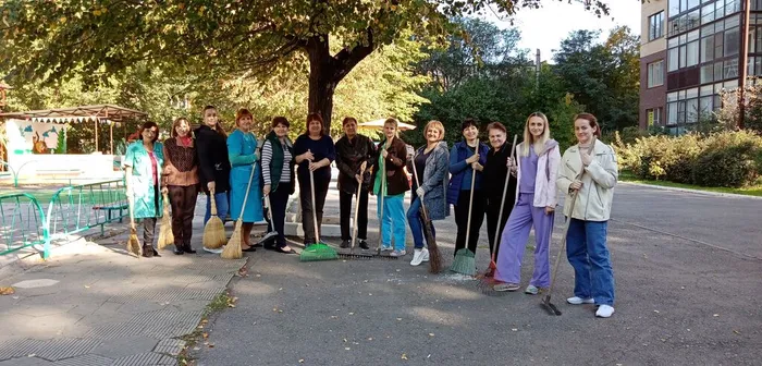 МБДОУ № 150 фото субботника