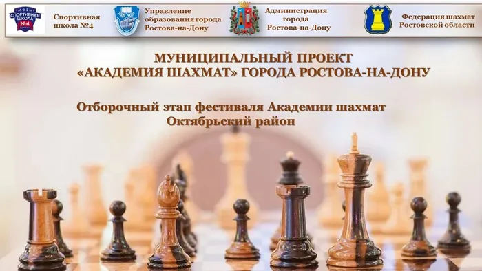 Академия шахмат баннер